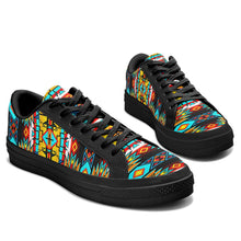 Load image into Gallery viewer, Force of Nature Twister Aapisi Low Top Canvas Shoes Black Sole 49 Dzine 
