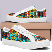 Load image into Gallery viewer, Force of Nature Twister Aapisi Low Top Canvas Shoes White Sole 49 Dzine 
