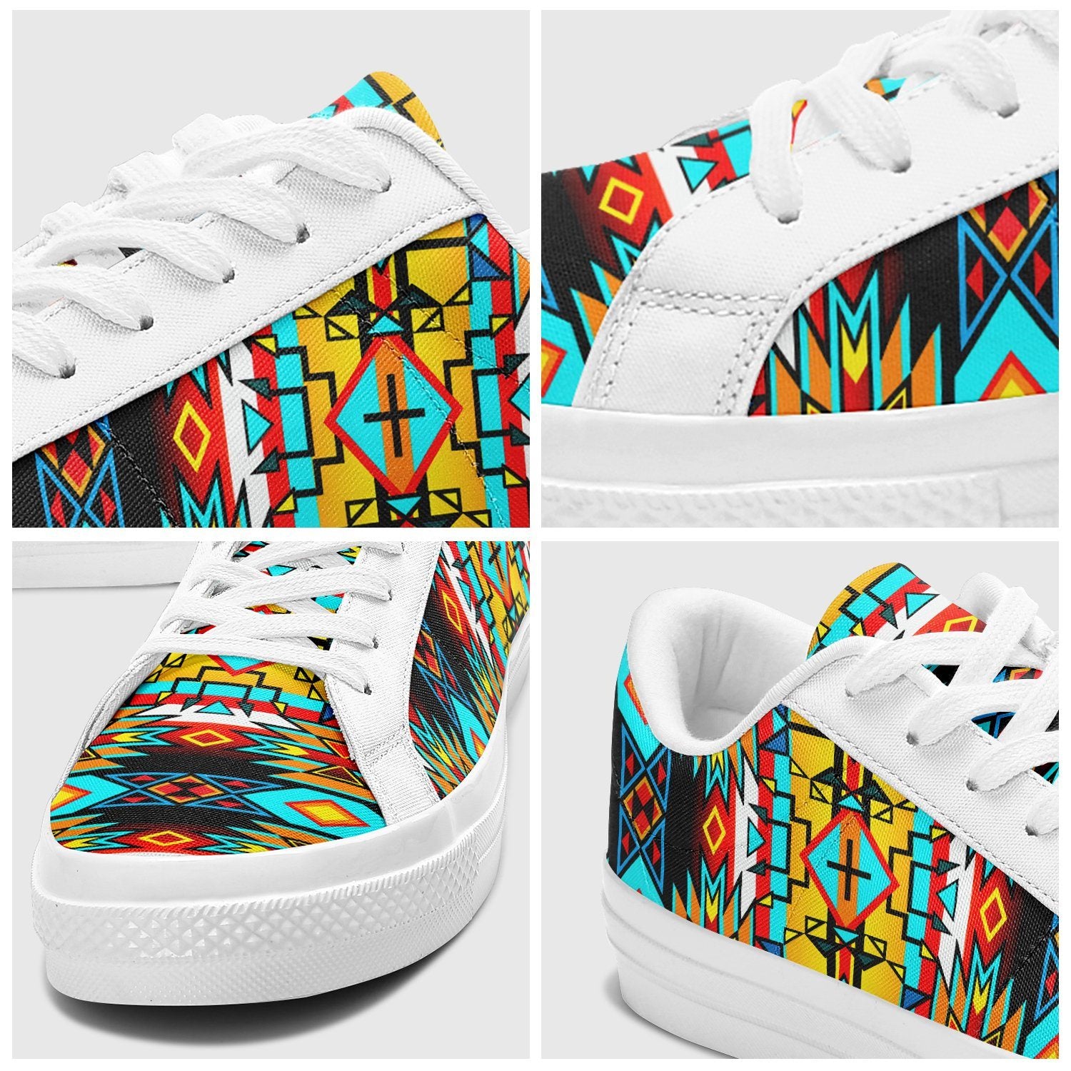 Force of Nature Twister Aapisi Low Top Canvas Shoes White Sole 49 Dzine 