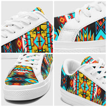 Load image into Gallery viewer, Force of Nature Twister Aapisi Low Top Canvas Shoes White Sole 49 Dzine 
