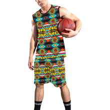 Load image into Gallery viewer, Force of Nature Twister All Over Print Basketball Uniform Basketball Uniform e-joyer 
