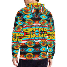 Load image into Gallery viewer, Force of Nature Twister All Over Print Full Zip Hoodie for Men (Model H14) All Over Print Full Zip Hoodie for Men (H14) e-joyer 
