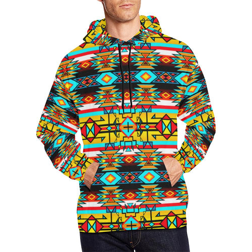 Force of Nature Twister All Over Print Hoodie for Men (USA Size) (Model H13) All Over Print Hoodie for Men (H13) e-joyer 