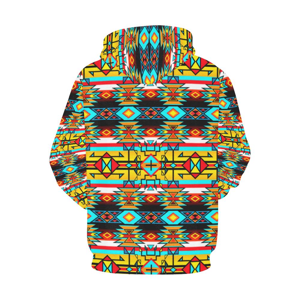 Force of Nature Twister All Over Print Hoodie for Women (USA Size) (Model H13) All Over Print Hoodie for Women (H13) e-joyer 