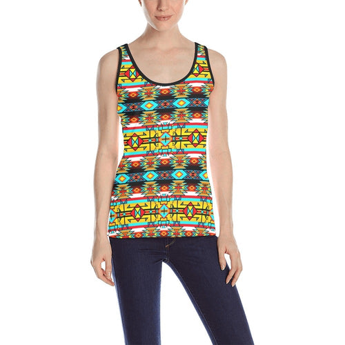 Force of Nature Twister All Over Print Tank Top for Women (Model T43) All Over Print Tank Top for Women (T43) e-joyer 