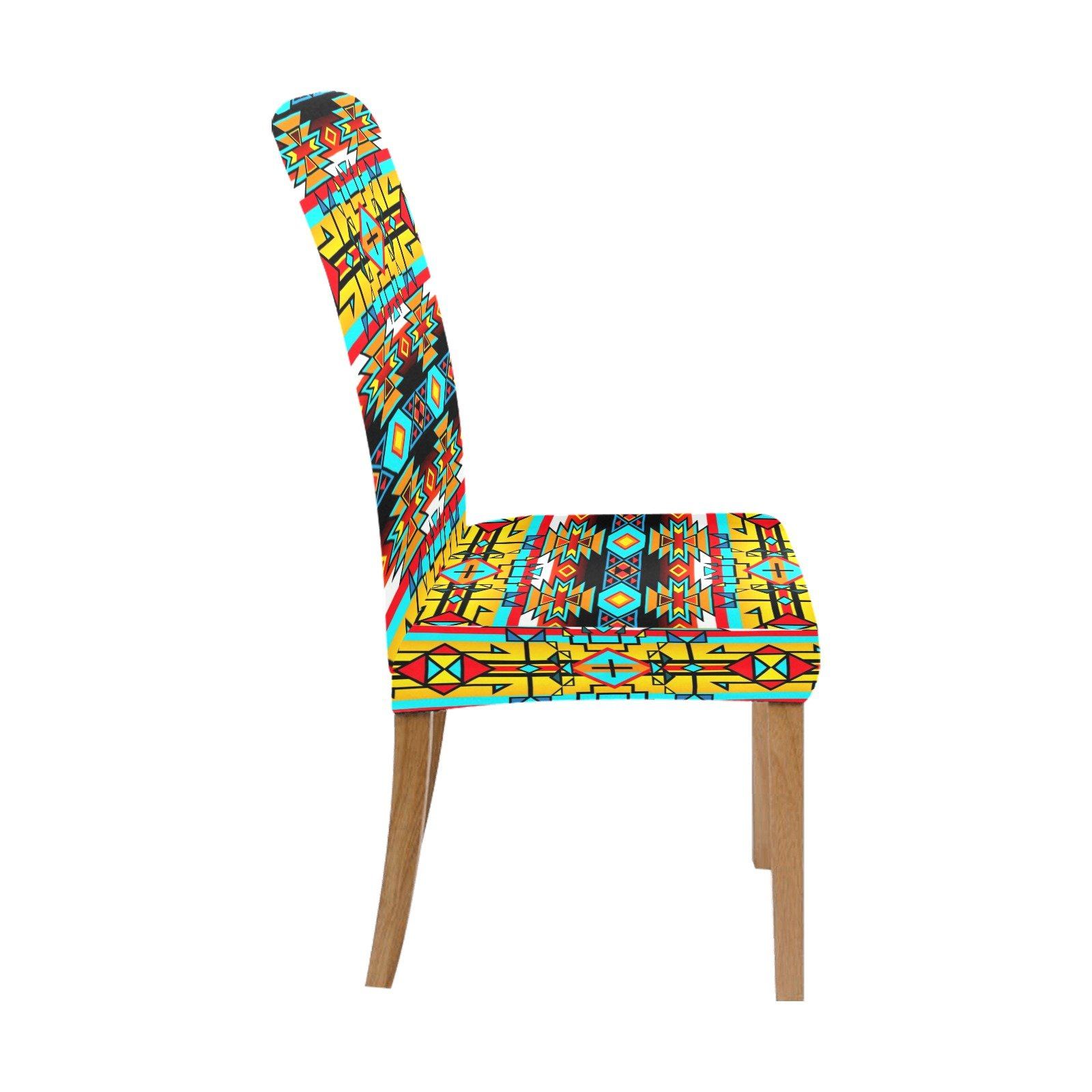 Force of Nature Twister Chair Cover (Pack of 4) Chair Cover (Pack of 4) e-joyer 