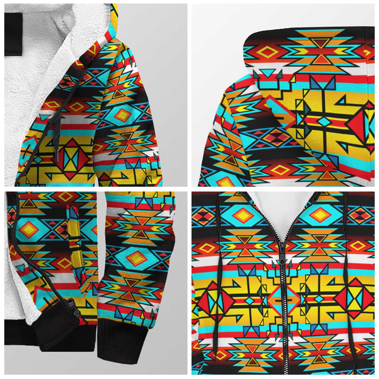 Force of Nature Twister Sherpa Hoodie 49 Dzine 