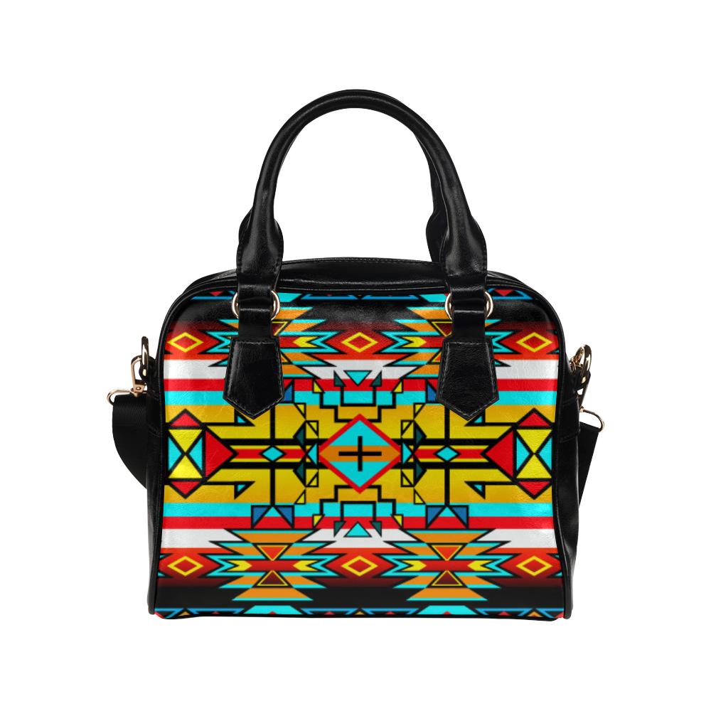 Force of Nature Twister Shoulder Handbag by 49 Dzine