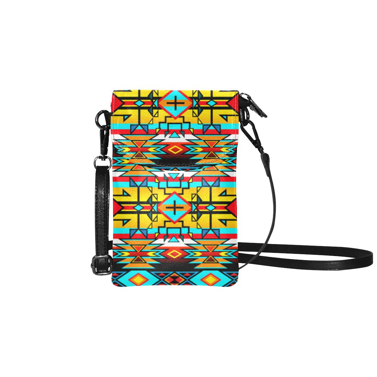Force of Nature Twister Small Cell Phone Purse by 49 Dzine