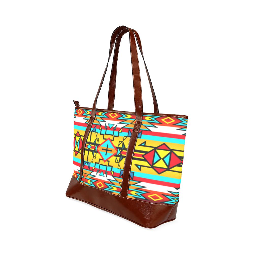 Force of Nature Twister Tote Handbag (Model 1642) Tote Handbags (1642) e-joyer 