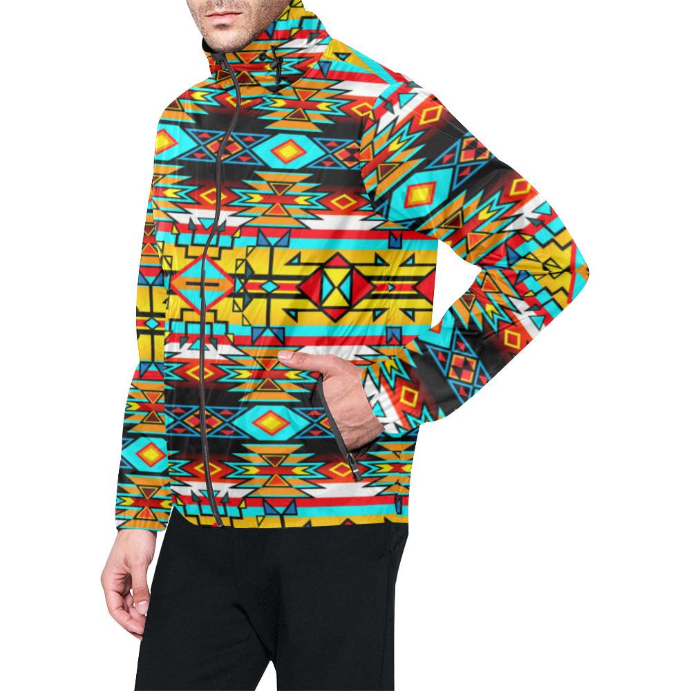 Force of Nature Twister Unisex All Over Print Windbreaker (Model H23) All Over Print Windbreaker for Men (H23) e-joyer 