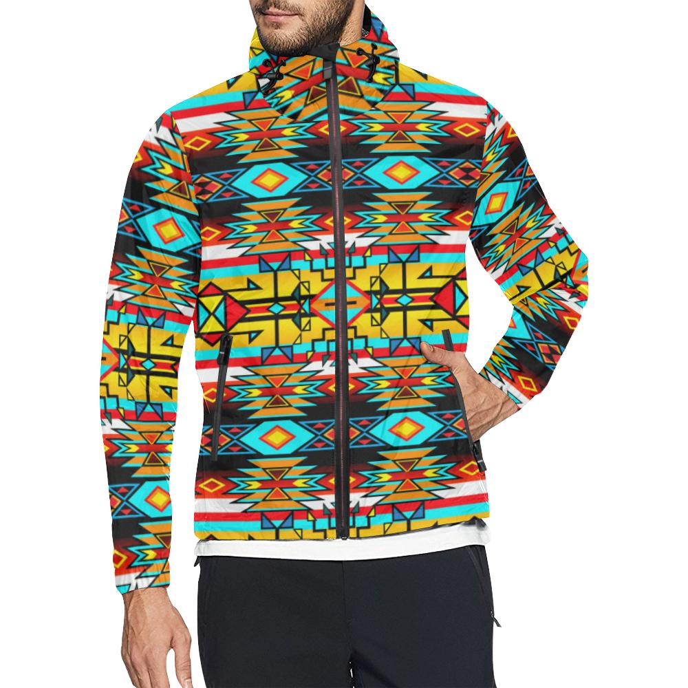 Force of Nature Twister Unisex All Over Print Windbreaker (Model H23) All Over Print Windbreaker for Men (H23) e-joyer 