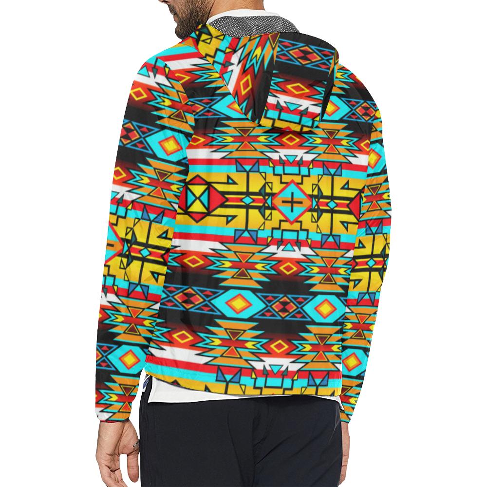 Force of Nature Twister Unisex All Over Print Windbreaker (Model H23) All Over Print Windbreaker for Men (H23) e-joyer 