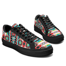 Load image into Gallery viewer, Force of Nature Windstorm Aapisi Low Top Canvas Shoes Black Sole 49 Dzine 
