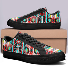 Load image into Gallery viewer, Force of Nature Windstorm Aapisi Low Top Canvas Shoes Black Sole 49 Dzine 
