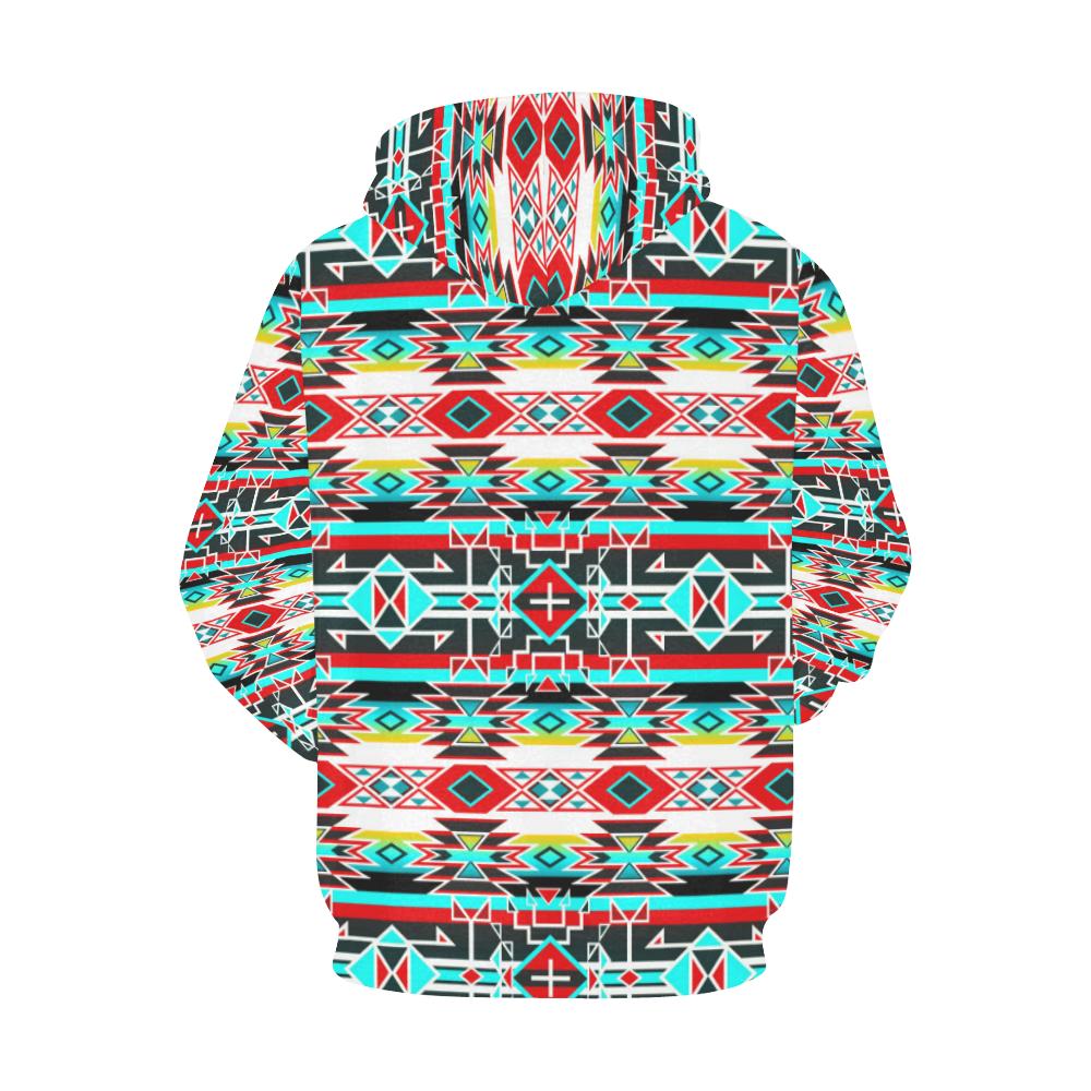 Force of Nature Windstorm All Over Print Hoodie for Women (USA Size) (Model H13) All Over Print Hoodie for Women (H13) e-joyer 