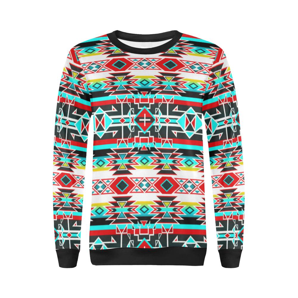 Force of Nature Windstorm Crewneck – Women's Sweatshirt by 49 Dzine