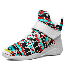 Load image into Gallery viewer, Force of Nature Windstorm Ipottaa Basketball / Sport High Top Shoes - White Sole 49 Dzine US Men 7 / EUR 40 White Sole with White Strap 
