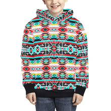 Load image into Gallery viewer, Force of Nature Windstorm Kids&#39; All Over Print Hoodie (Model H38) Kids&#39; AOP Hoodie (H38) e-joyer 
