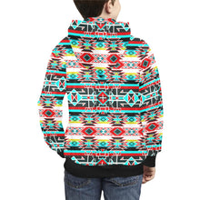 Load image into Gallery viewer, Force of Nature Windstorm Kids&#39; All Over Print Hoodie (Model H38) Kids&#39; AOP Hoodie (H38) e-joyer 
