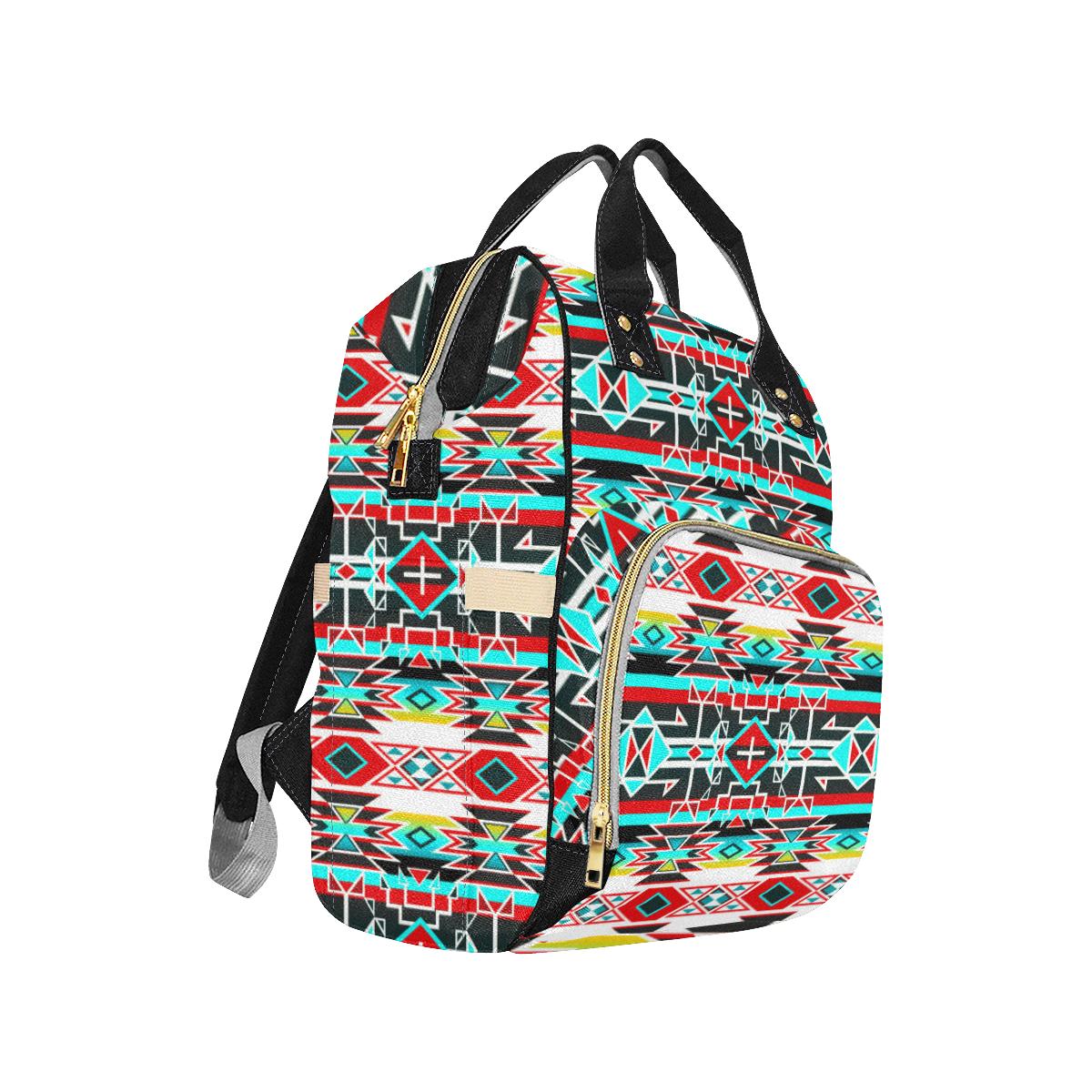 Force of Nature Windstorm Multi-Function Diaper Backpack (Model 1688) Diaper Backpack (1688) e-joyer 