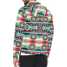 Load image into Gallery viewer, Force of Nature Windstorm Unisex All Over Print Windbreaker (Model H23) All Over Print Windbreaker for Men (H23) e-joyer 
