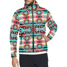 Load image into Gallery viewer, Force of Nature Windstorm Unisex All Over Print Windbreaker (Model H23) All Over Print Windbreaker for Men (H23) e-joyer 
