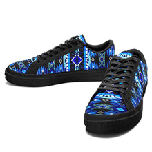 Load image into Gallery viewer, Force of Nature Winter Night Aapisi Low Top Canvas Shoes Black Sole 49 Dzine 
