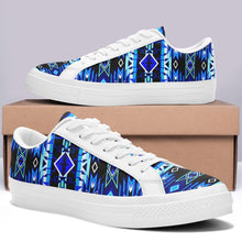 Load image into Gallery viewer, Force of Nature Winter Night Aapisi Low Top Canvas Shoes White Sole 49 Dzine 
