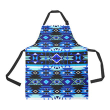 Load image into Gallery viewer, Force of Nature Winter Night All Over Print Apron All Over Print Apron e-joyer 
