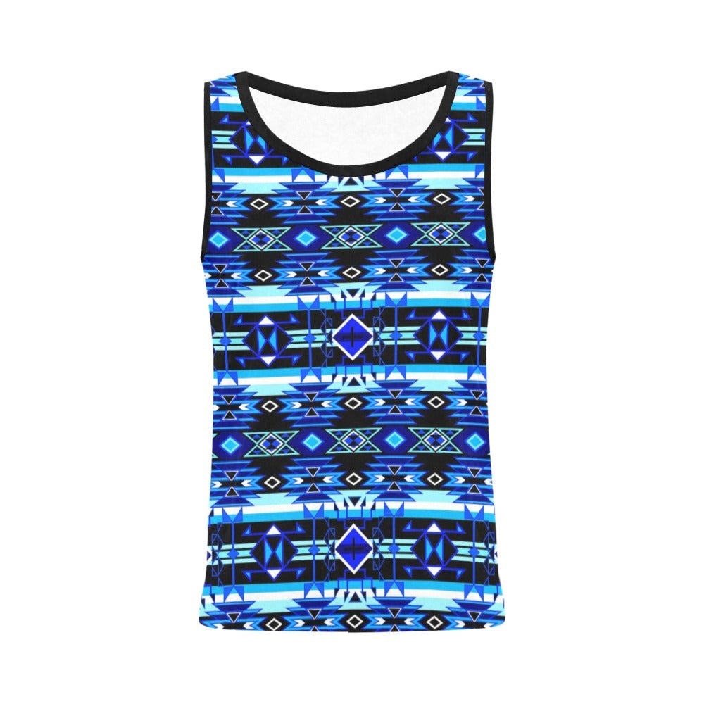 Force of Nature Winter Night All Over Print Tank Top for Women (Model T43) All Over Print Tank Top for Women (T43) e-joyer 