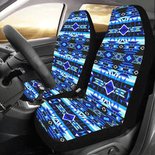 Load image into Gallery viewer, Force of Nature Winter Night Car Seat Covers (Set of 2) Car Seat Covers e-joyer 
