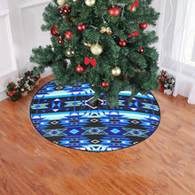 Load image into Gallery viewer, Force of Nature Winter Night Christmas Tree Skirt 47&quot; x 47&quot; Christmas Tree Skirt e-joyer 
