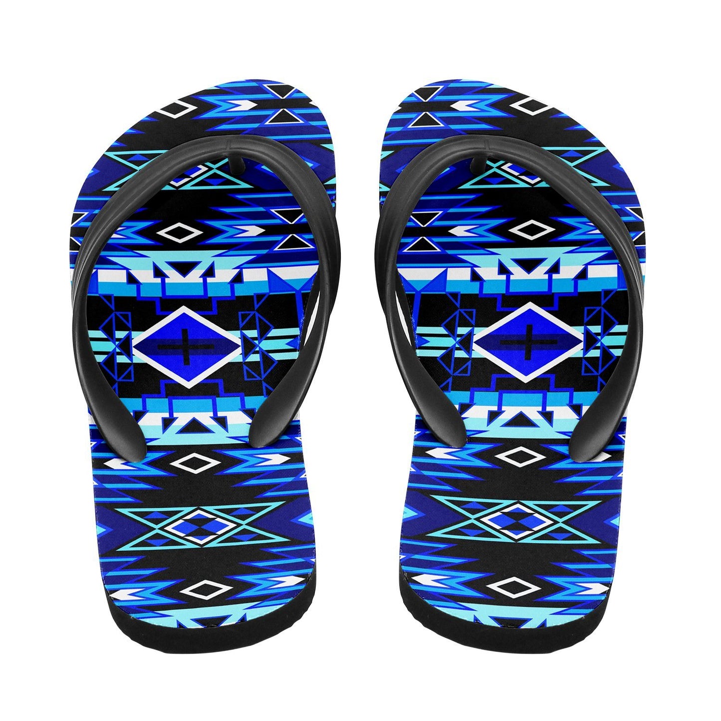 Force of Nature Winter Night Flip Flops 49 Dzine 