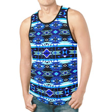 Load image into Gallery viewer, Force of Nature Winter Night New All Over Print Tank Top for Men (Model T46) New All Over Print Tank Top for Men (T46) e-joyer 
