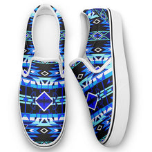 Load image into Gallery viewer, Force of Nature Winter Night Otoyimm Canvas Slip On Shoes 49 Dzine 
