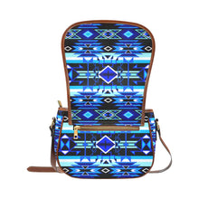 Load image into Gallery viewer, Force of Nature Winter Night Saddle Bag/Large (Model 1649) Saddle Bag/Large e-joyer 
