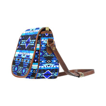 Load image into Gallery viewer, Force of Nature Winter Night Saddle Bag/Large (Model 1649) Saddle Bag/Large e-joyer 
