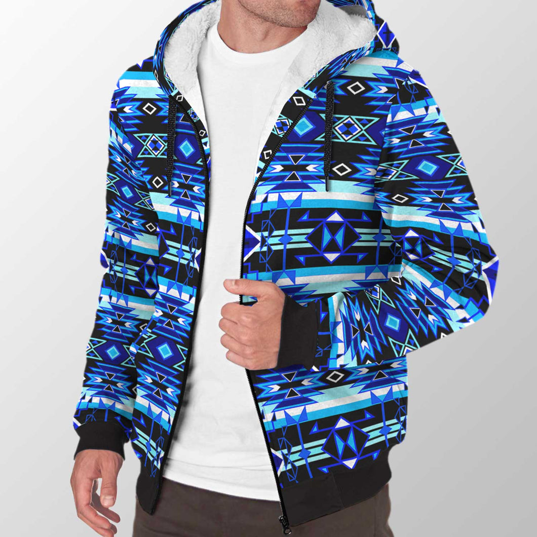 Force of Nature Winter Night Sherpa Hoodie 49 Dzine 