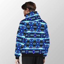 Load image into Gallery viewer, Force of Nature Winter Night Sherpa Hoodie 49 Dzine 
