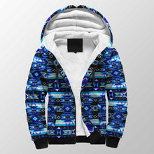 Load image into Gallery viewer, Force of Nature Winter Night Sherpa Hoodie 49 Dzine 
