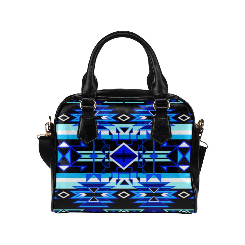Force of Nature Winter Night Shoulder Handbag by 49 Dzine