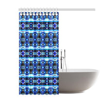 Load image into Gallery viewer, Force of Nature Winter Night Shower Curtain 60&quot;x72&quot; Shower Curtain 60&quot;x72&quot; e-joyer 
