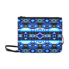 Load image into Gallery viewer, Force of Nature Winter Night Slim Clutch Bag (Model 1668) Slim Clutch Bags (1668) e-joyer 
