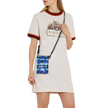 Load image into Gallery viewer, Force of Nature Winter Night Small Cell Phone Purse (Model 1711) Small Cell Phone Purse (1711) e-joyer 
