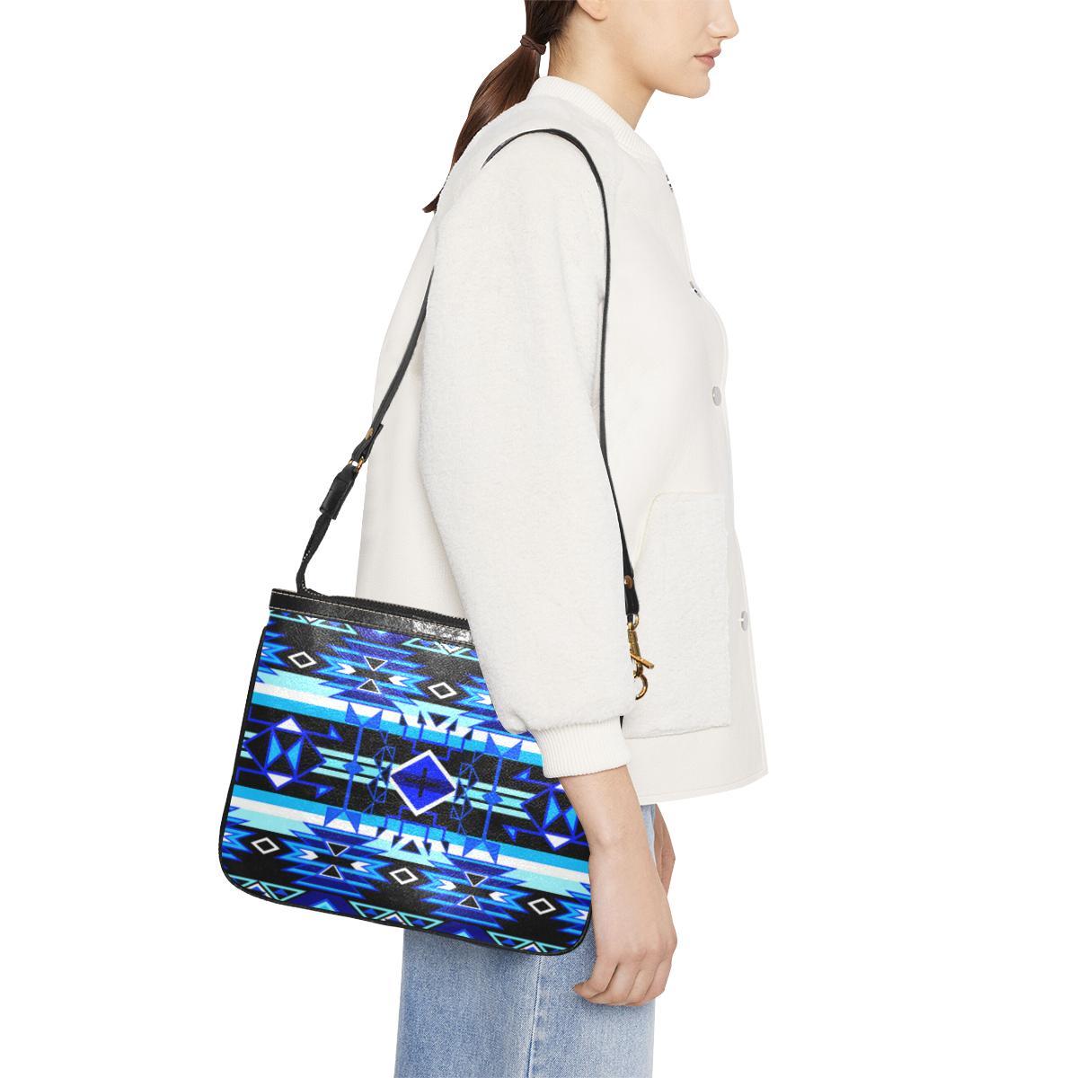 Force of Nature Winter Night Small Shoulder Bag (Model 1710) Small Shoulder Bag (1710) e-joyer 