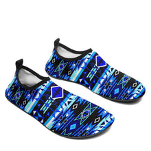 Load image into Gallery viewer, Force of Nature Winter Night Sockamoccs Kid&#39;s Slip On Shoes 49 Dzine 
