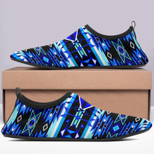 Load image into Gallery viewer, Force of Nature Winter Night Sockamoccs Slip On Shoes 49 Dzine 
