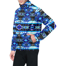 Load image into Gallery viewer, Force of Nature Winter Night Unisex All Over Print Windbreaker (Model H23) All Over Print Windbreaker for Men (H23) e-joyer 
