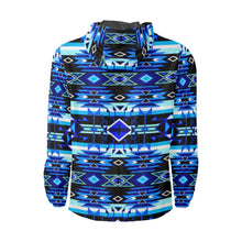 Load image into Gallery viewer, Force of Nature Winter Night Unisex All Over Print Windbreaker (Model H23) All Over Print Windbreaker for Men (H23) e-joyer 
